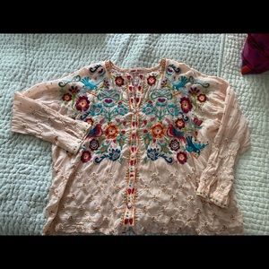 Fantastic Johnny Was blouse